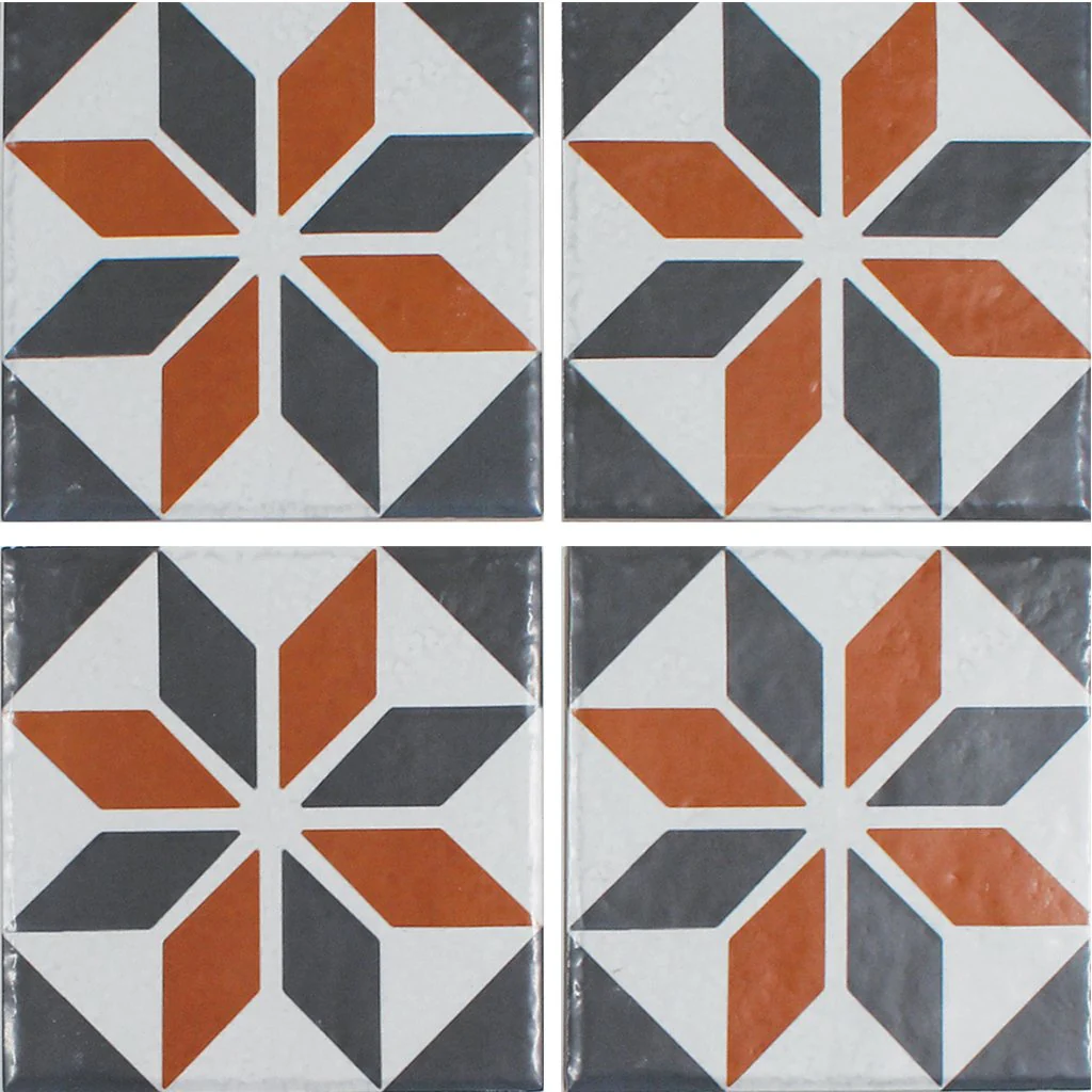 Santa Cruz, 6" x 6" - Porcelain Pool Tile