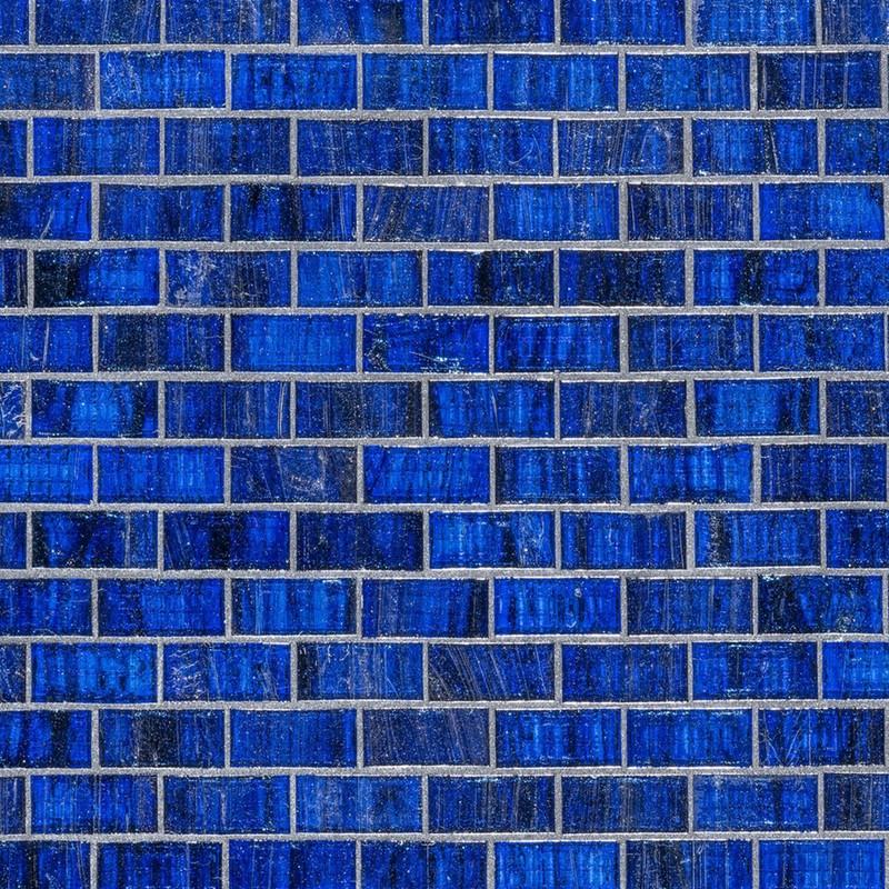 239R Sapphire, 3/4" x 1-1/2" - Glass Tile