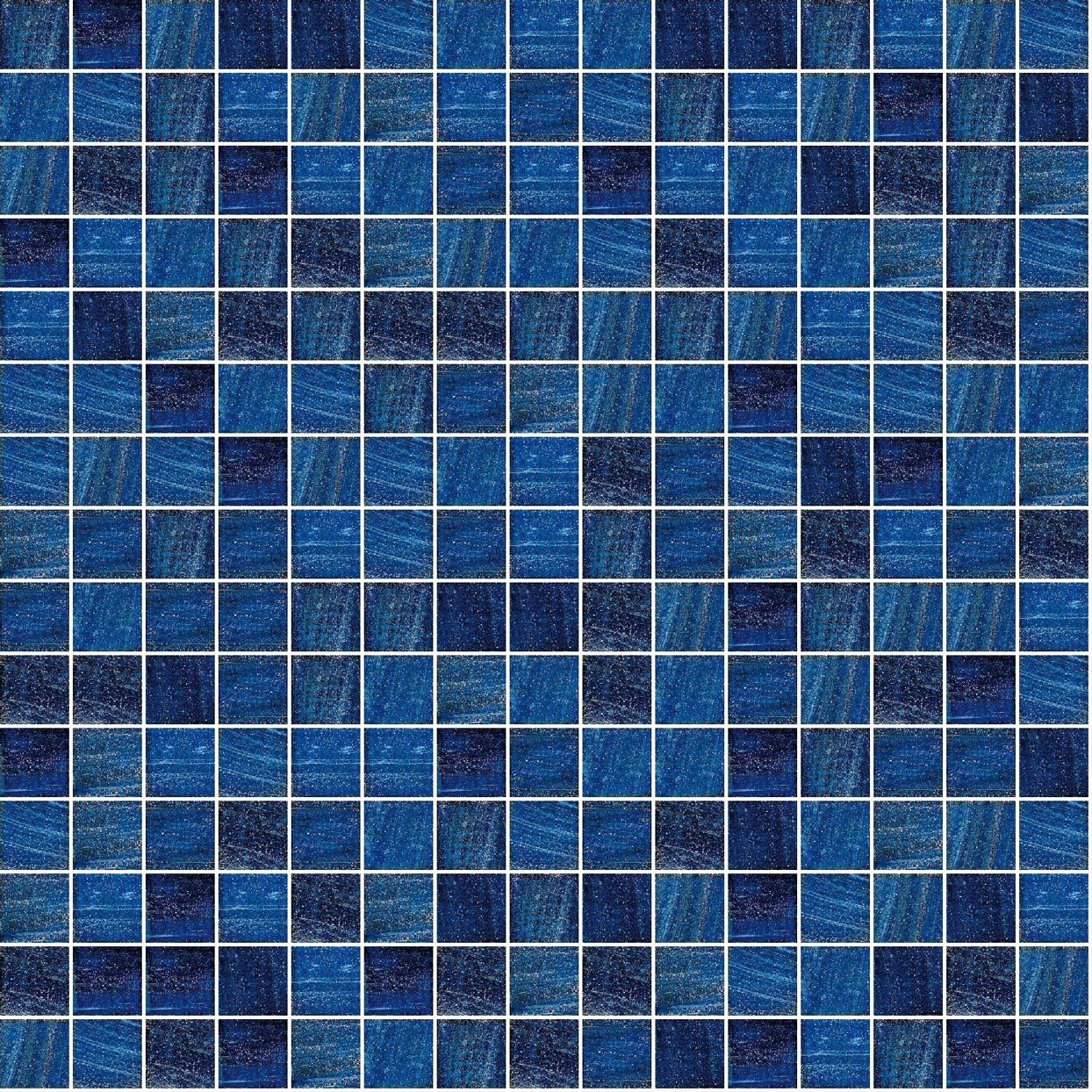 239 Sapphire, 3/4" x 3/4" - Glass Tile - Image 3