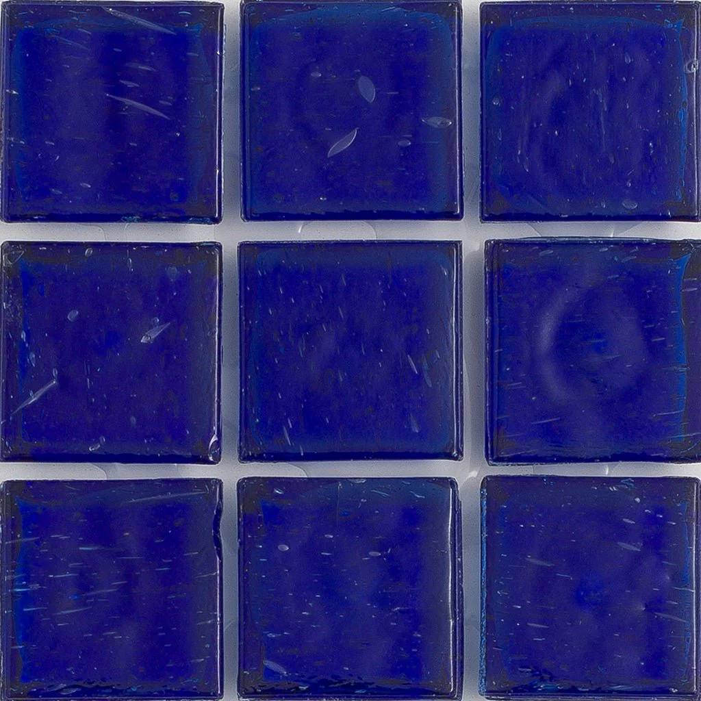 Sapphire Clear, 1" x 1" - Glass Tile