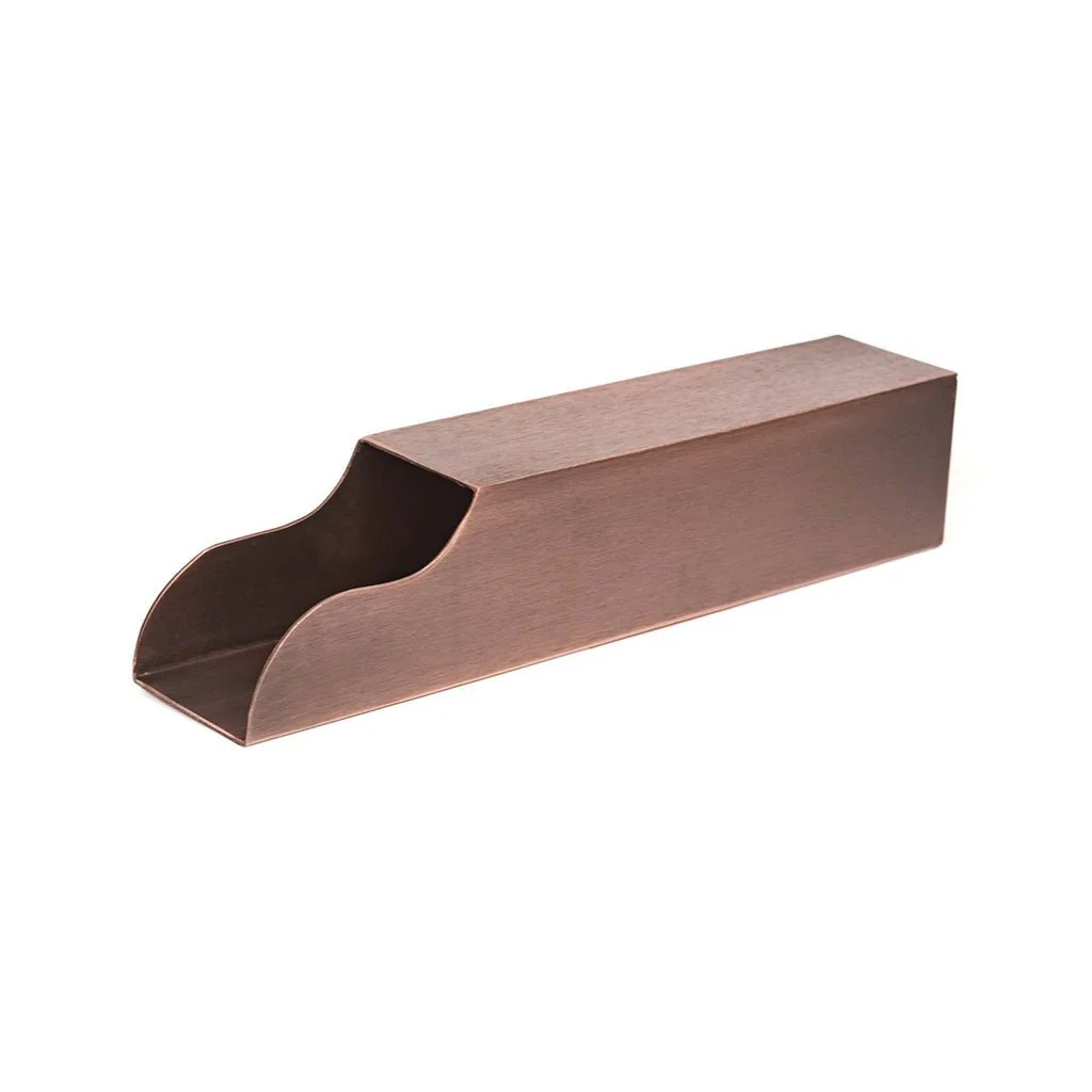 Scalloped Mini Scupper - Outdoor Water Feature - Image 3