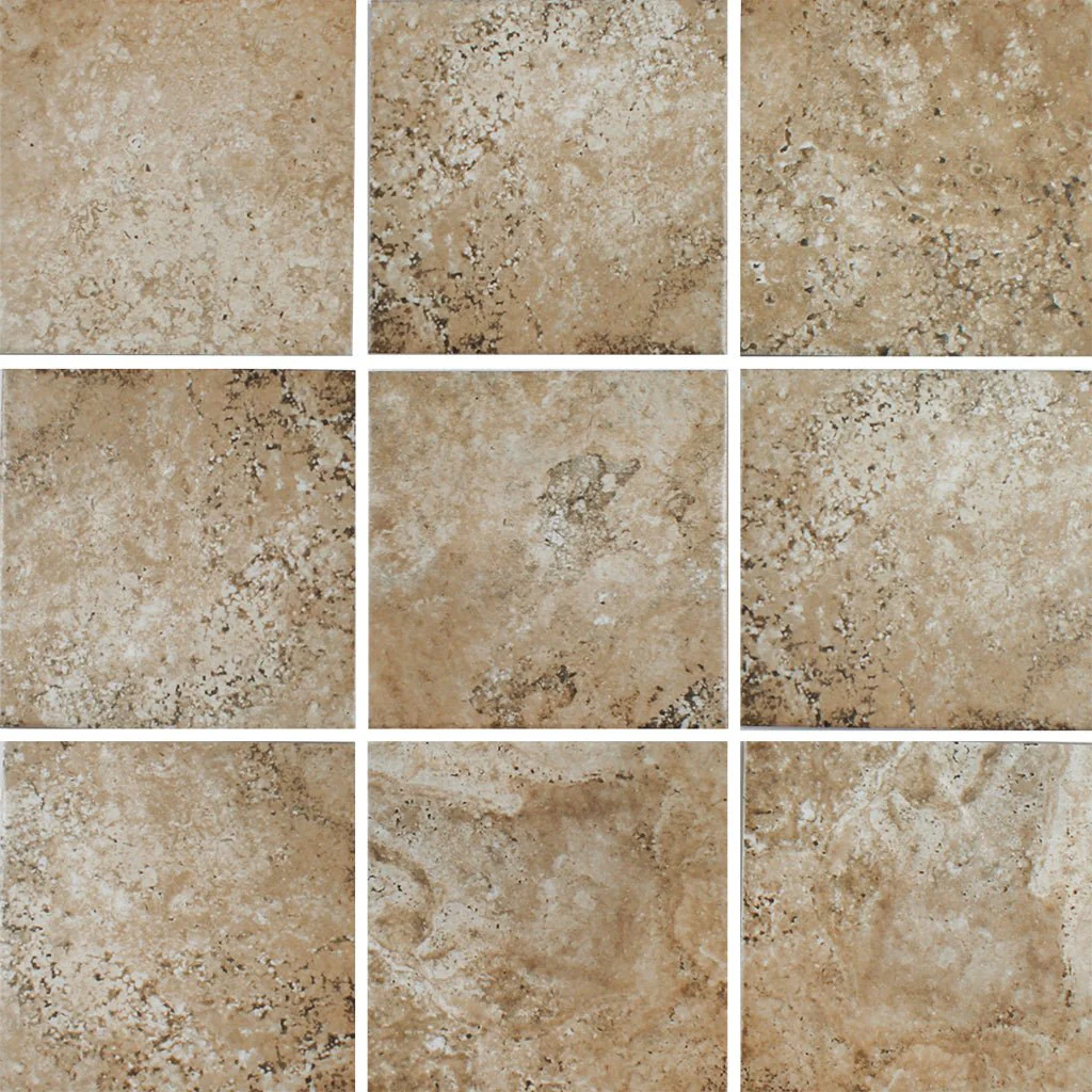 Scavo Almond, 6" x 6" - Porcelain Pool Tile - Image 2