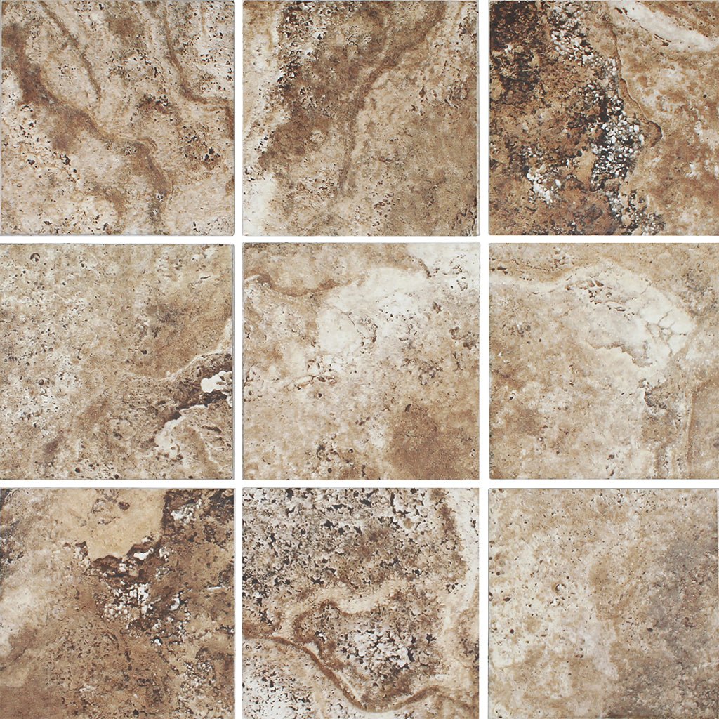 Scavo Noce, 6" x 6" - Porcelain Pool Tile - Image 2