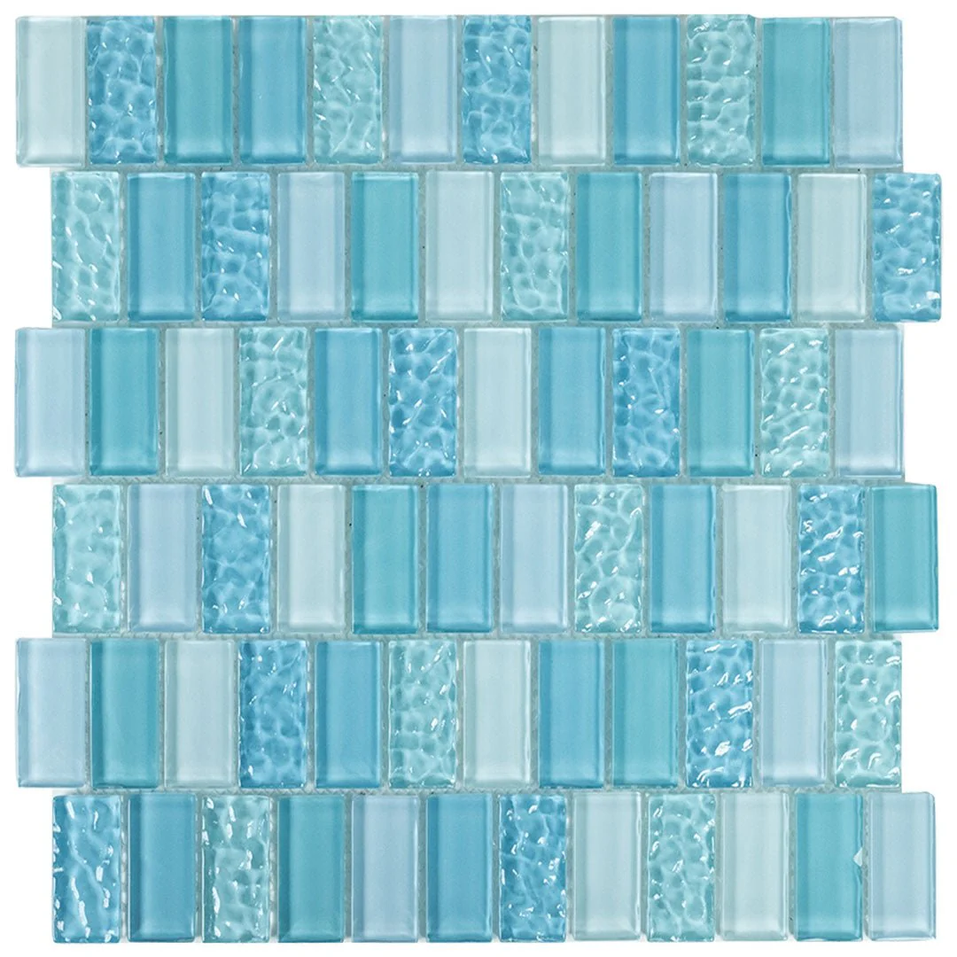 Sea Breeze, 1" x 2" - Glass Tile