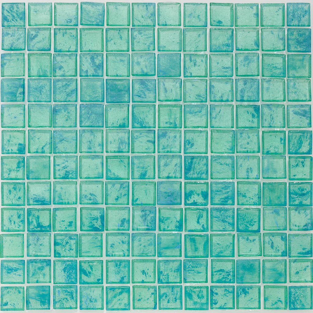 Sea Glass Arcadia, 1" x 1" - Glass Tile