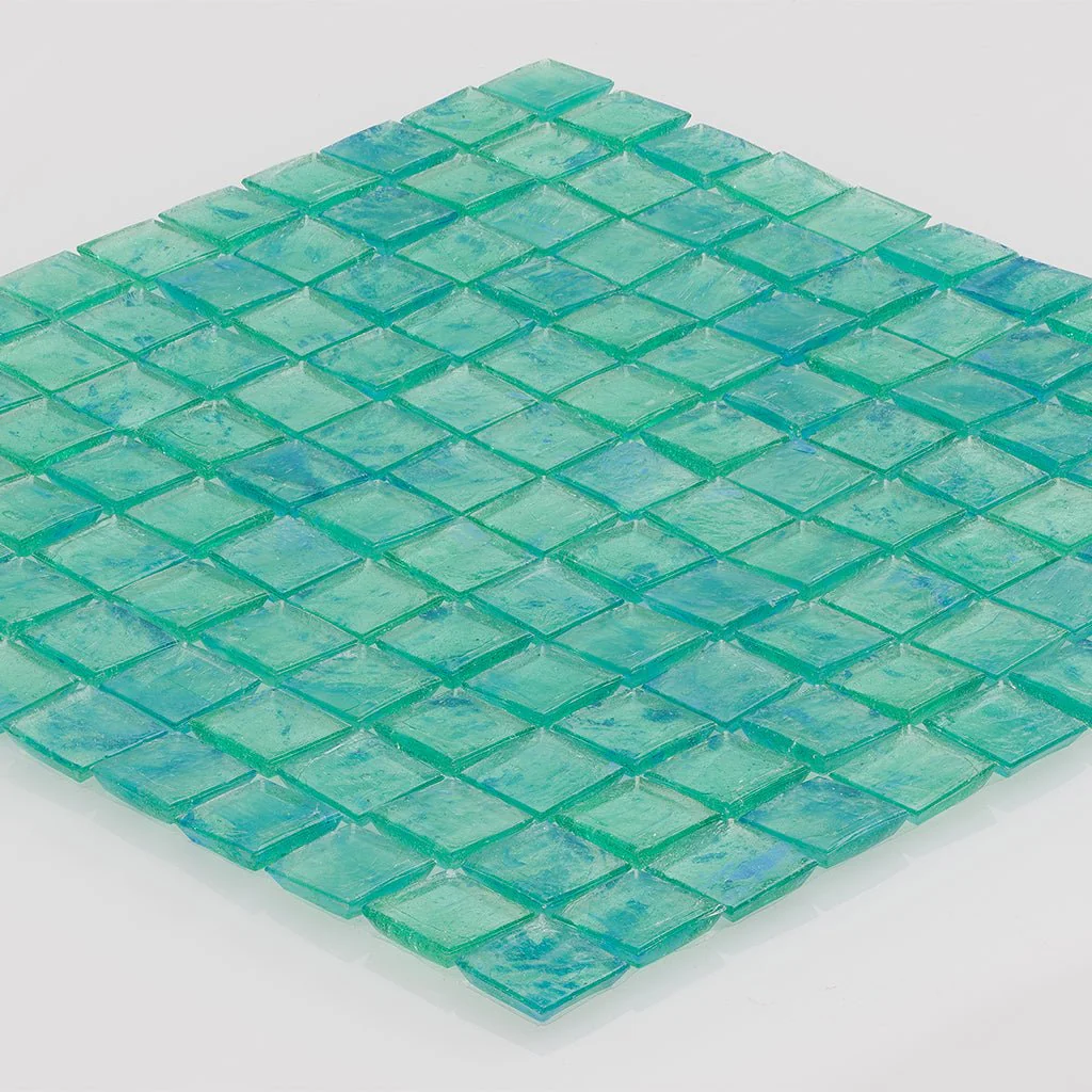 Sea Glass Arcadia, 1" x 1" - Glass Tile - Image 2