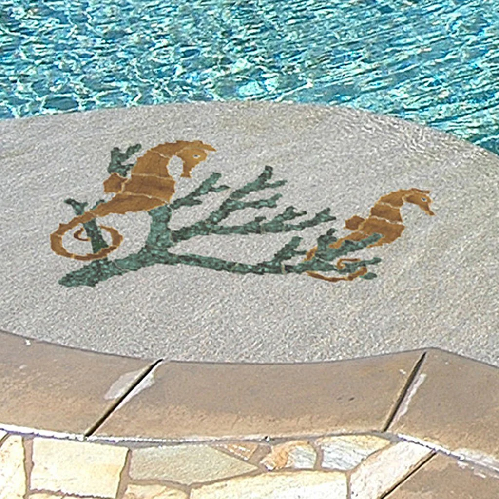 Seahorse Group - Pool Mosaic - Image 2