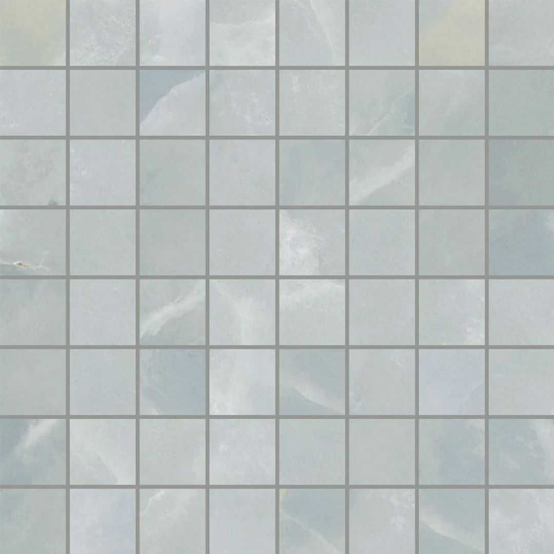 SeaMist Blue, 1 3/8” x 1 3/8” - Porcelain Tile