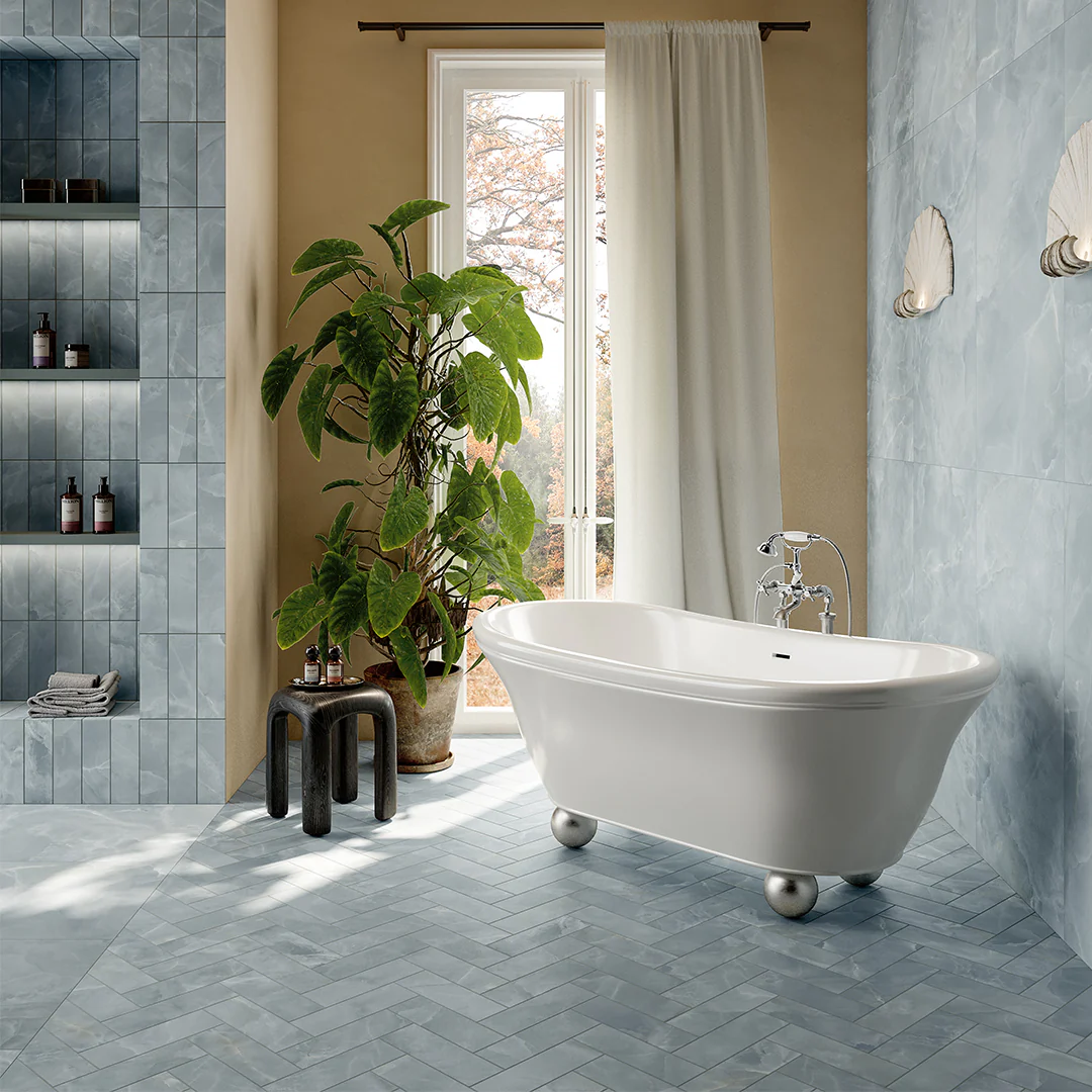 SeaMist Blue, 24" x 48" - Porcelain Tile - Image 4