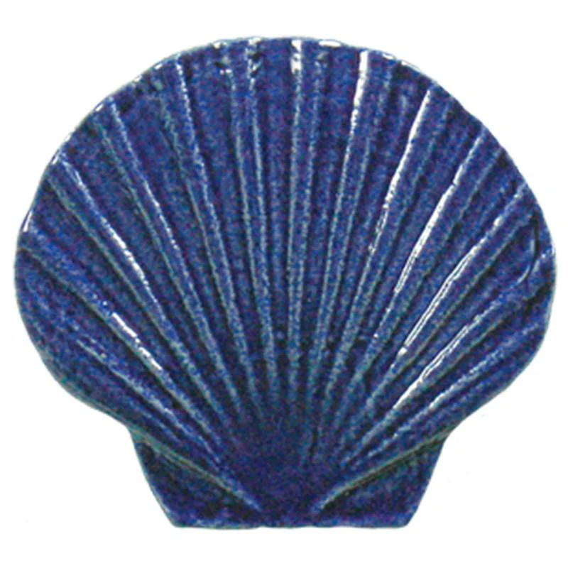 Seashell - Blue 5" - Pool Mosaic