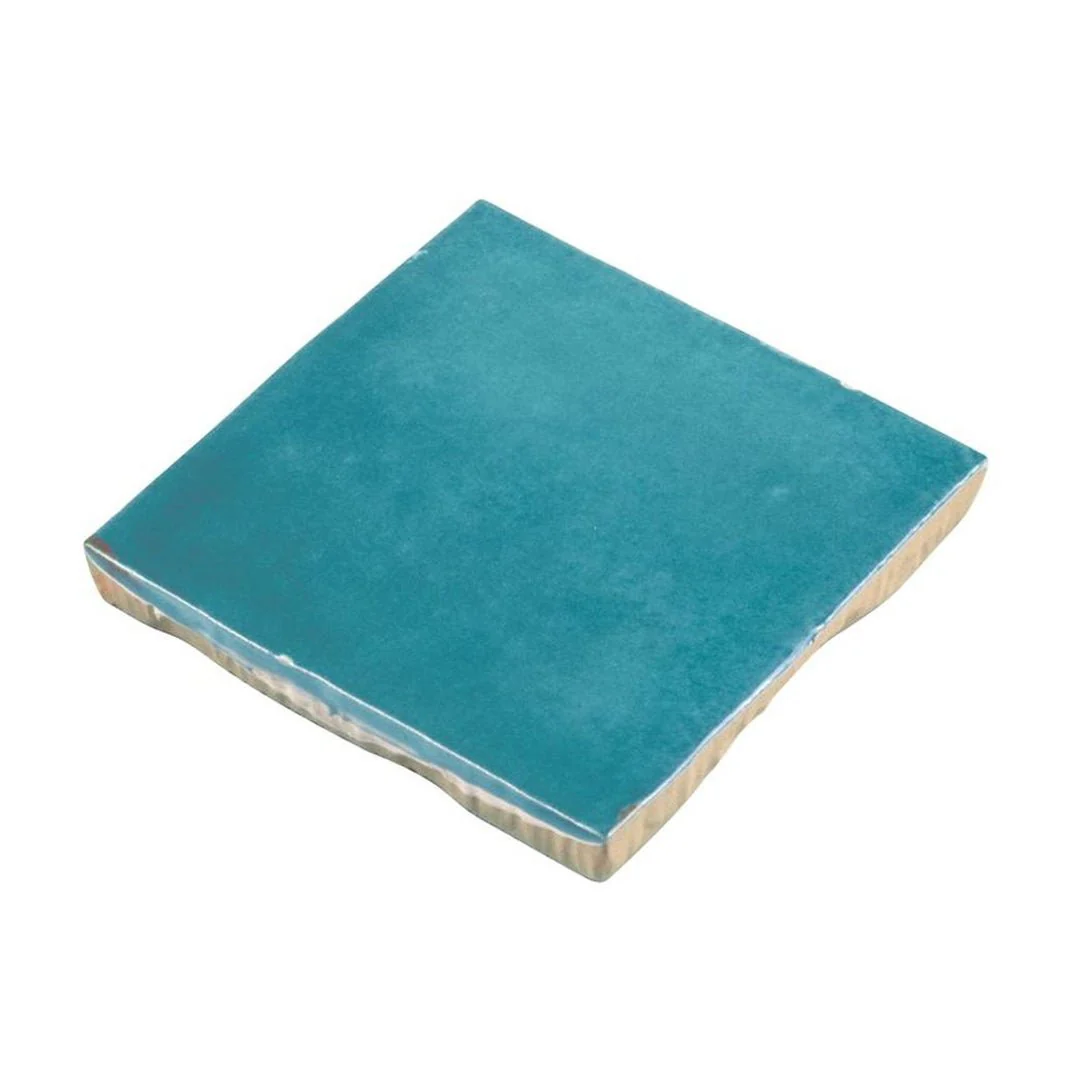 Seaside Zellige, 4" x 4" - Ceramic Tile - Image 4