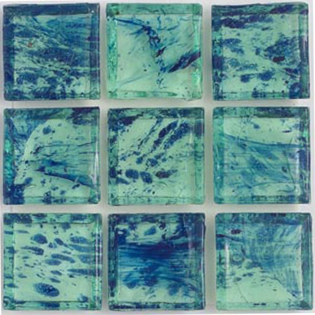 Seaweed Arcadia, 1" x 1" - Glass Tile - Image 3