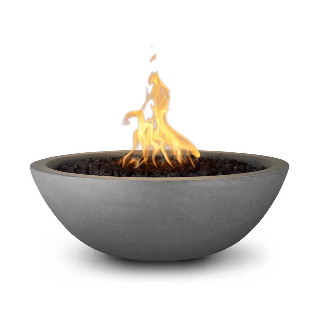Sedona 27" Fire Bowl - GFRC Concrete - Fire Feature - Image 10