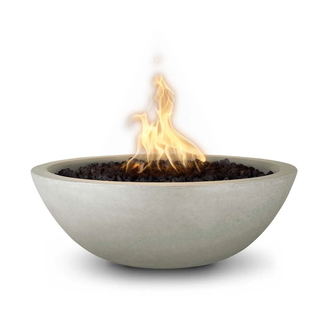 Sedona 27" Fire Bowl - GFRC Concrete - Fire Feature - Image 4