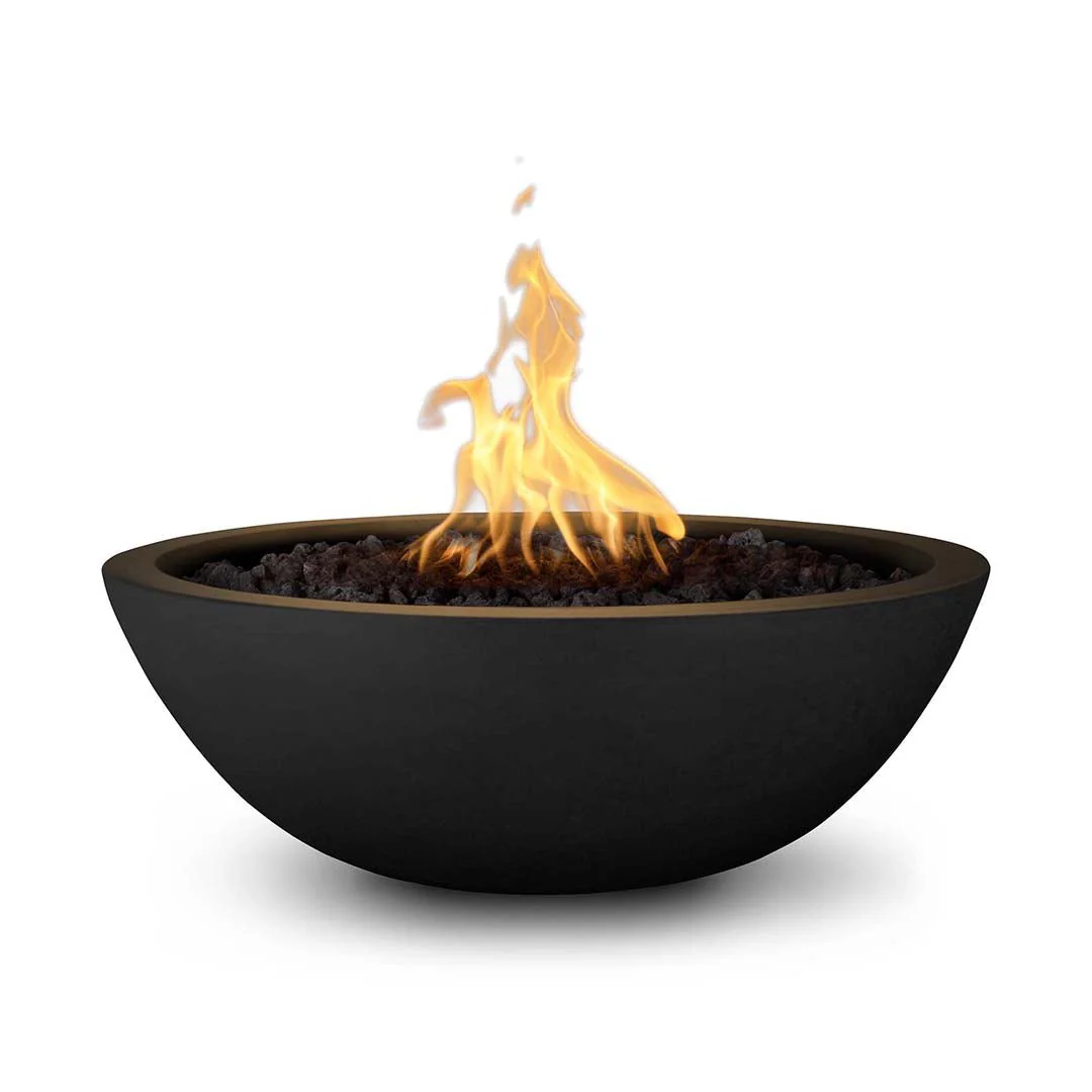 Sedona 27" Fire Bowl - GFRC Concrete - Fire Feature - Image 5