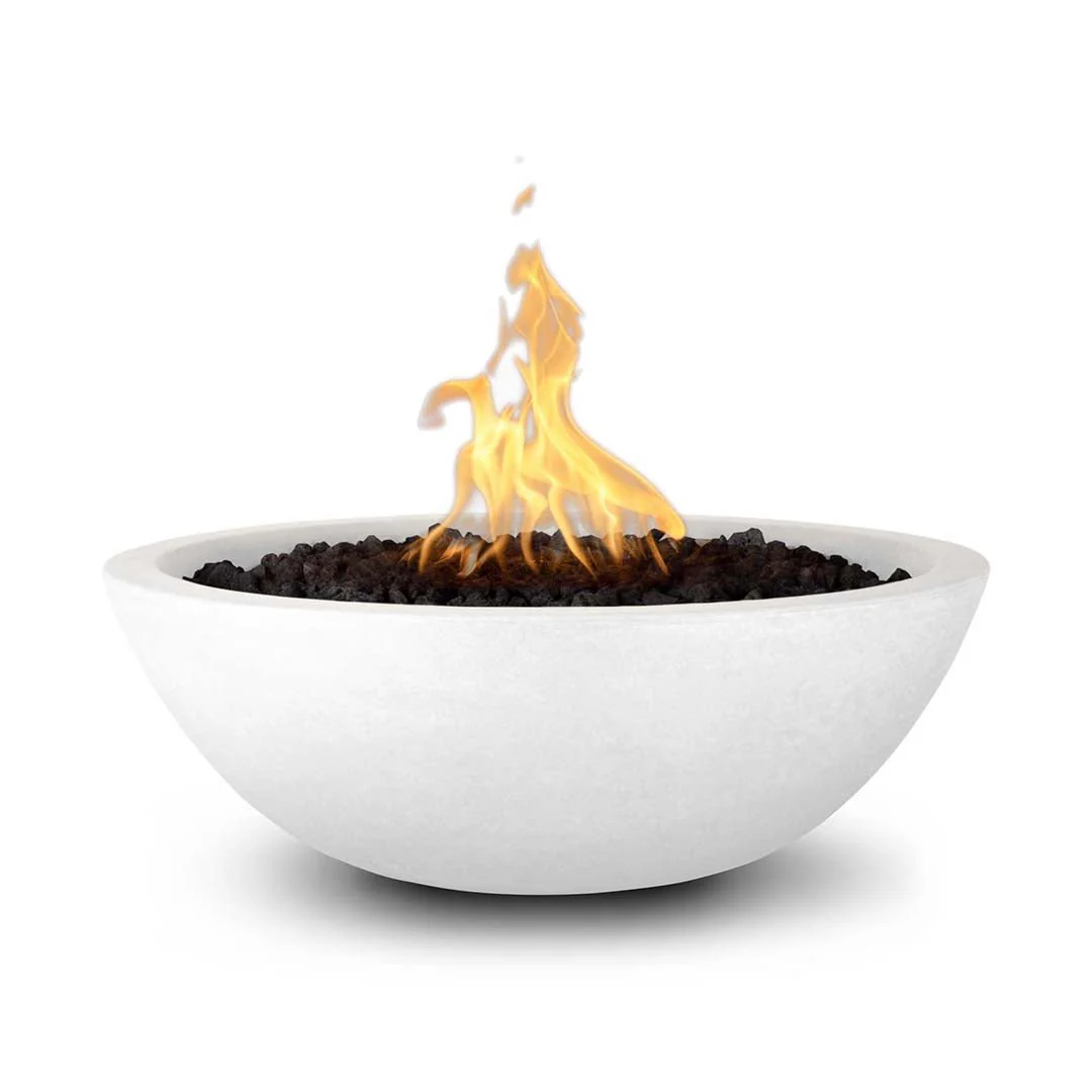 Sedona 27" Fire Bowl - GFRC Concrete - Fire Feature - Image 9