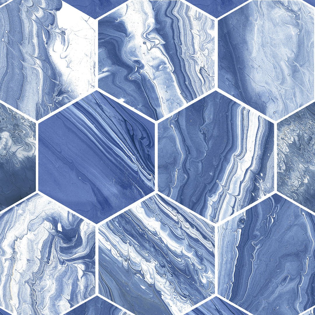 Selleny Ocean, Hexagon - Porcelain Tile