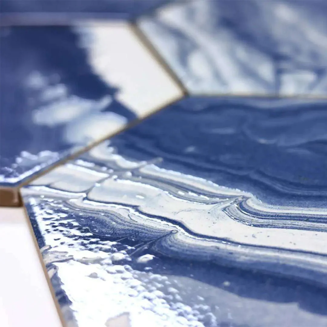 Selleny Ocean, Hexagon - Porcelain Tile - Image 3