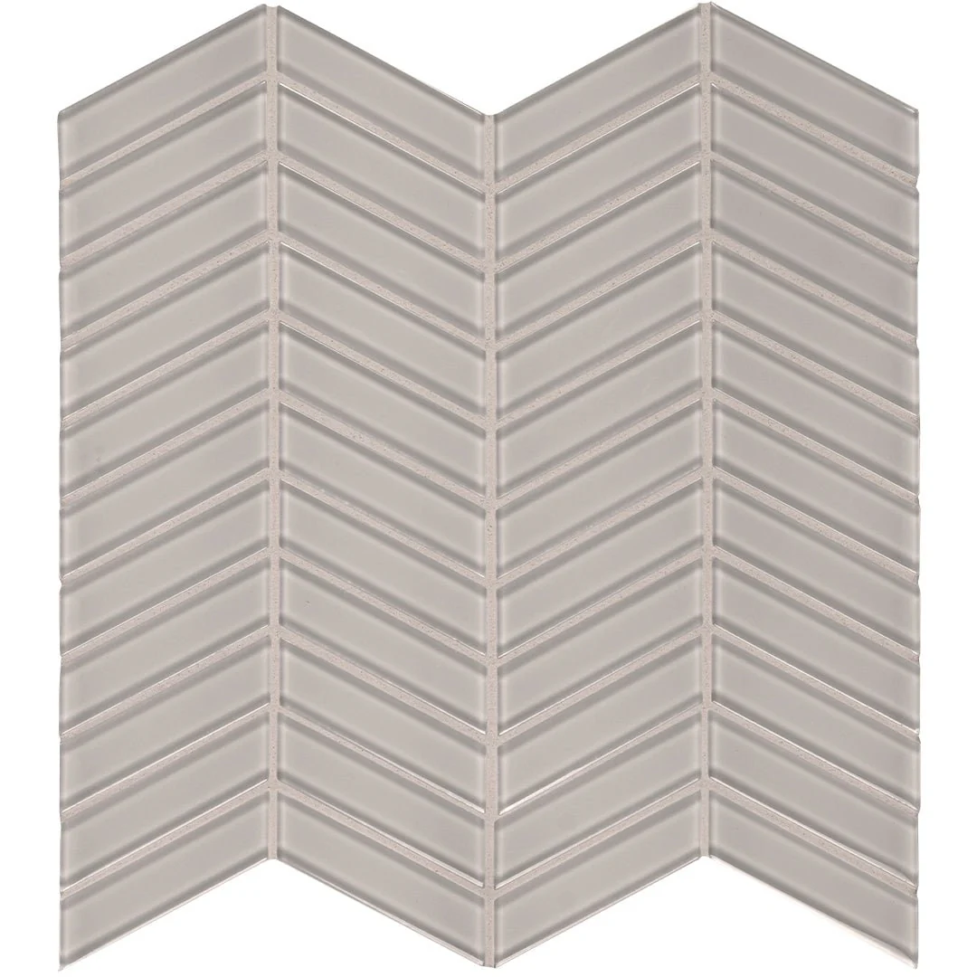 Shadow, Chevron - Glass Tile
