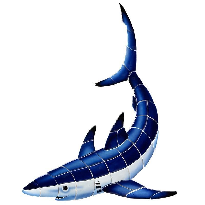 Shark, CC - Pool Mosaic