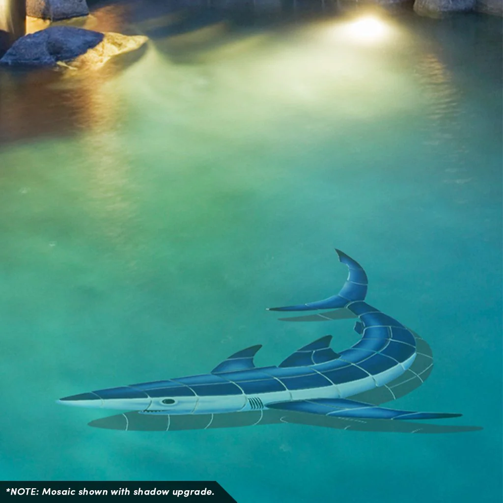 Shark, CC - Pool Mosaic - Image 3