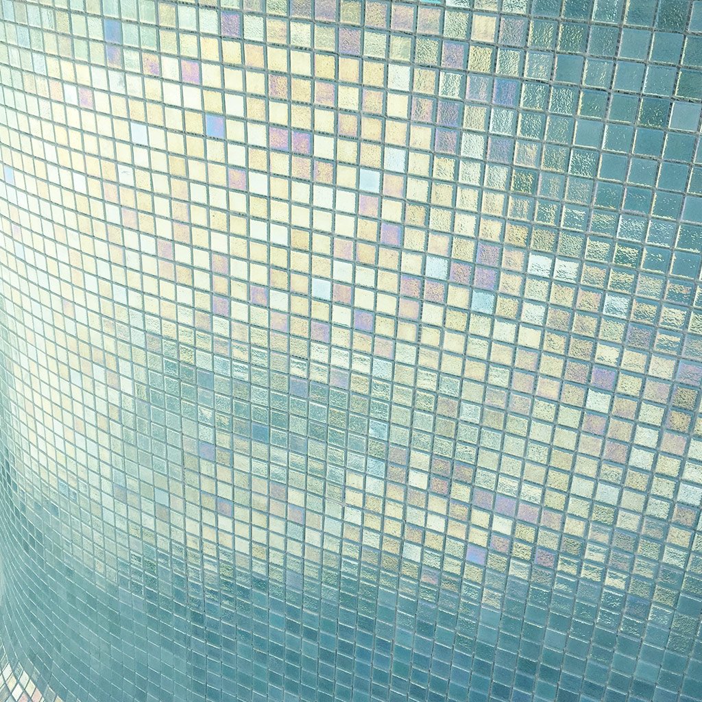 Shell Crystal 553, 1" x 1" - Glass Tile - Image 7