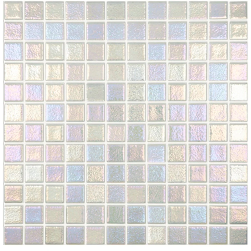 Shell Steel 557, 1" x 1" - Glass Tile
