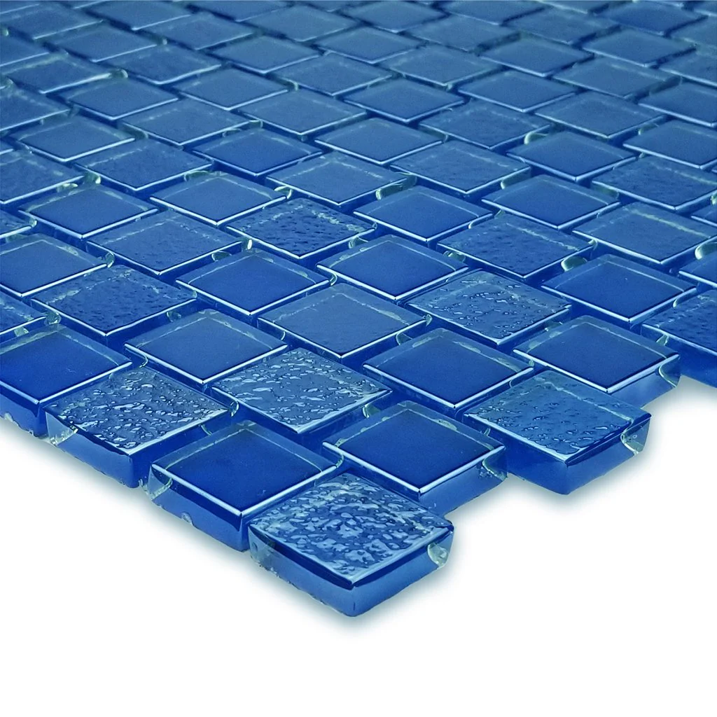 Signature Blue, 1" x 1" - Glass Tile - Image 2