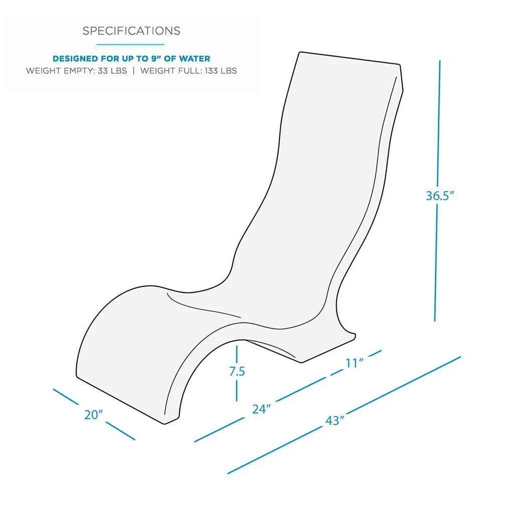 Ledge Lounger Signature Chair - Luxury Pool & Patio Furniture - Image 6
