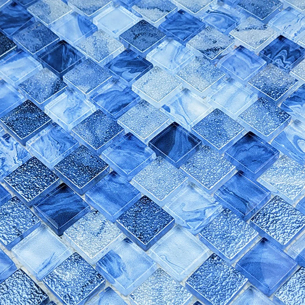 Signature Lapis Blue, 1" x 1" - Glass Tile - Image 2