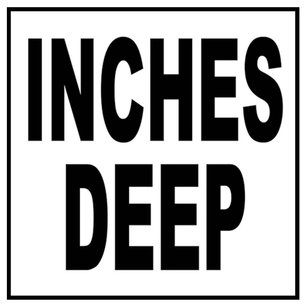 Single 6" x 6" Message Markers - Safety Markers for Pools - Image 7