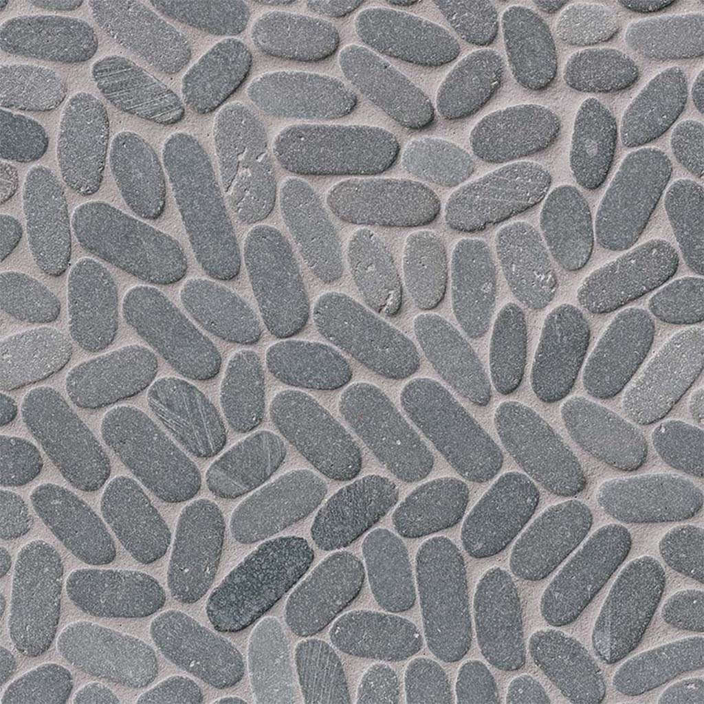 Sliced Coal - Pebble Tile