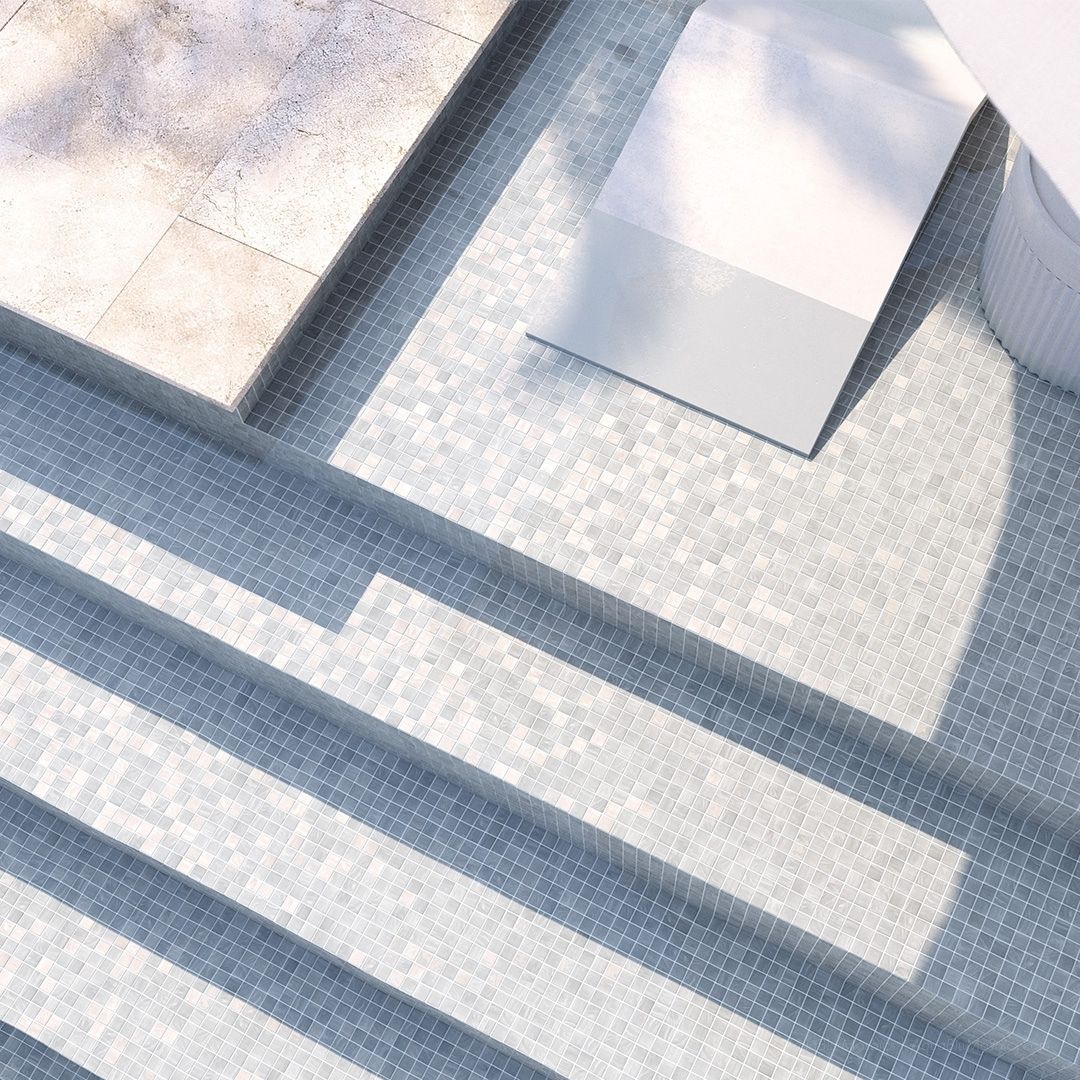 SM 20.01, 3/4" x 3/4" Glass  Tile - Image 2