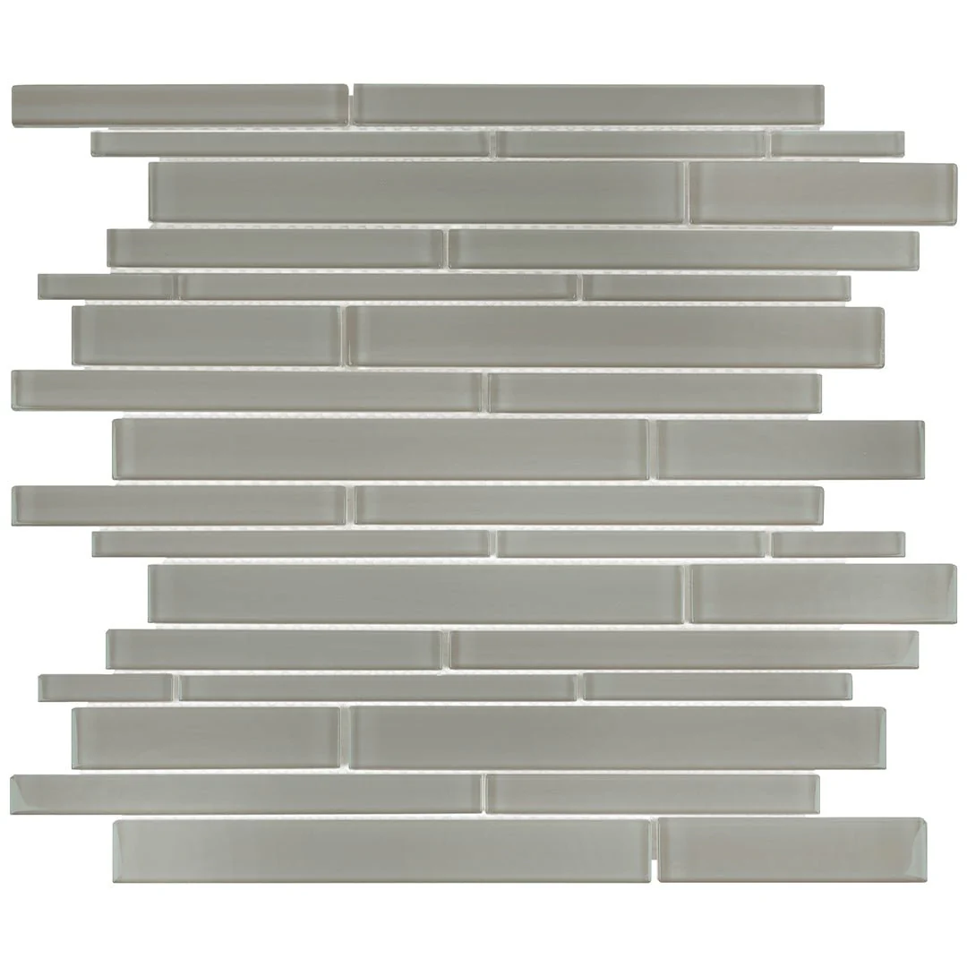 Smoke, Linear - Glass Tile