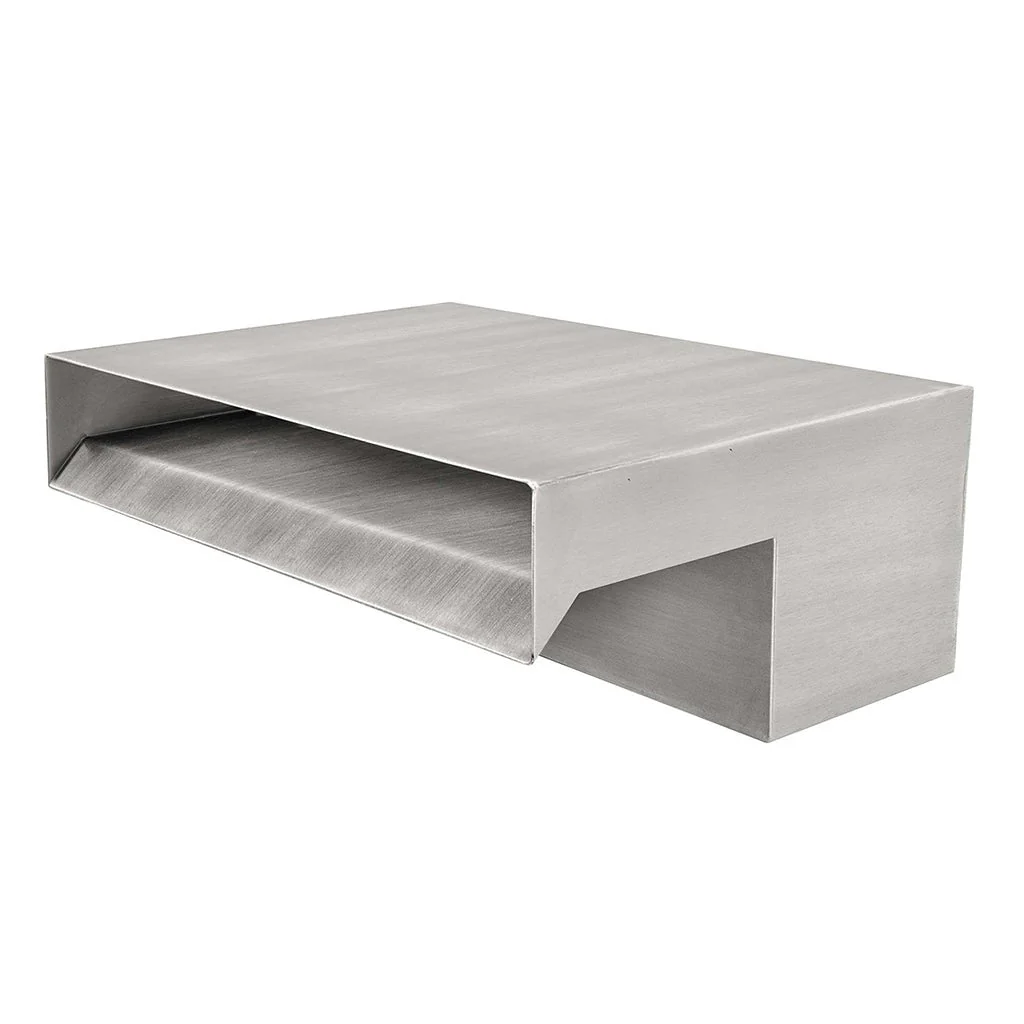 Smooth Flow Scupper - Outdoor Water Feature