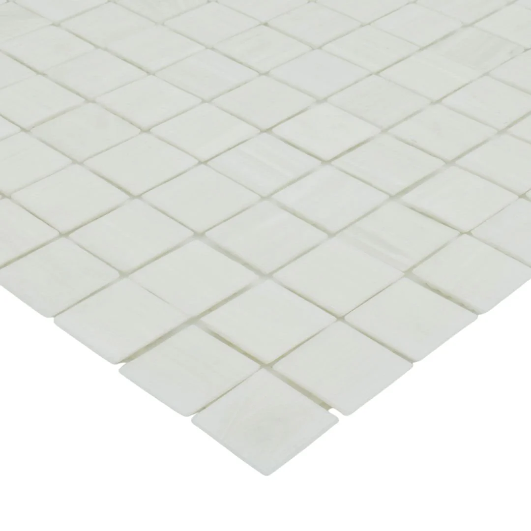 280 Snowflake, 3/4" x 3/4" - Glass Tile - Image 2