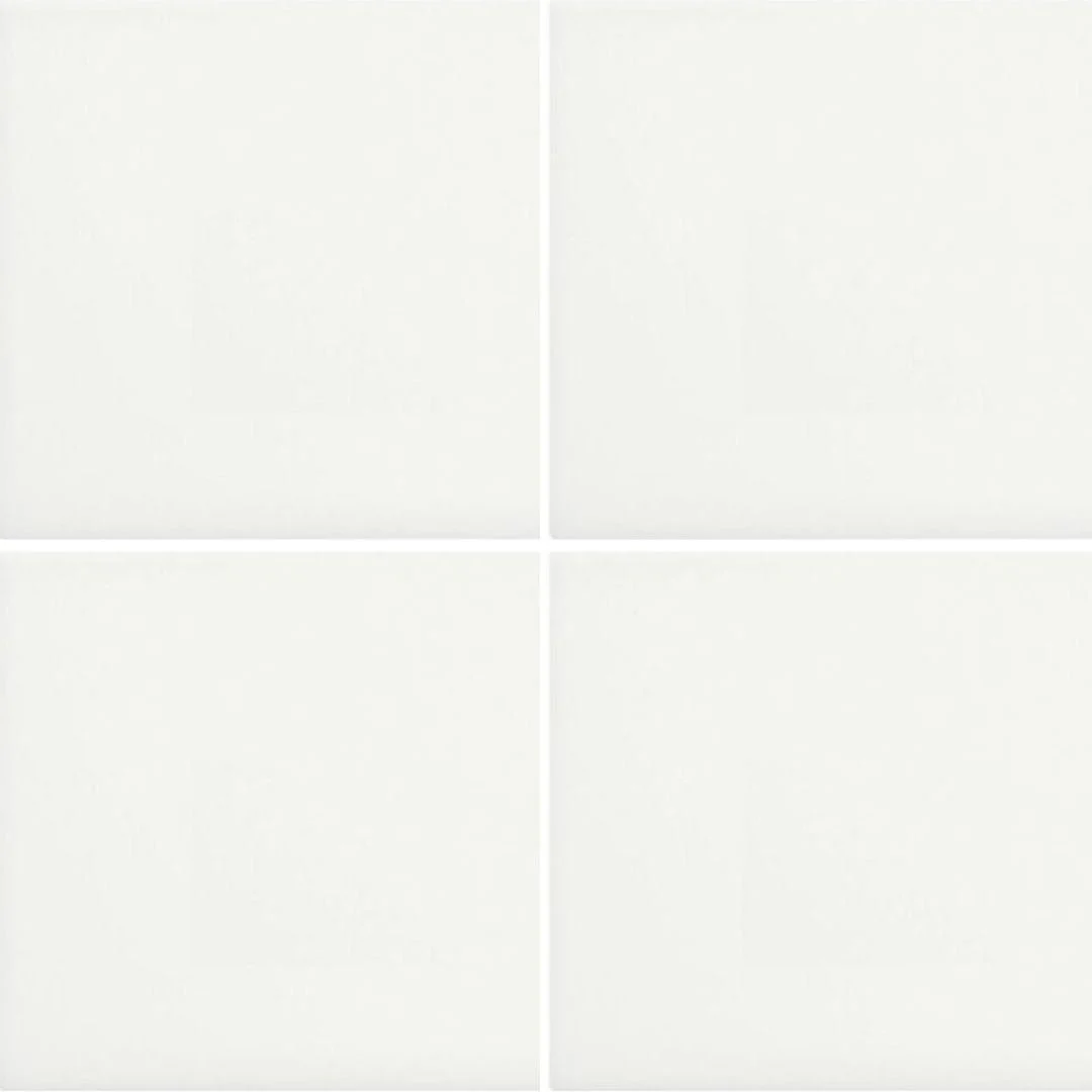 Soho Canvas White, 6" x 6" - Ceramic Tile