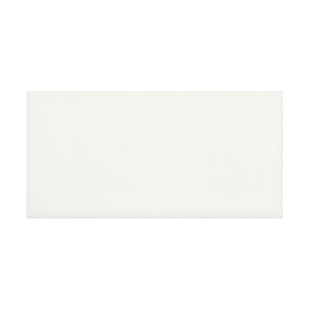 Soho Canvas White Matte, 3" x 6" - Ceramic Tile