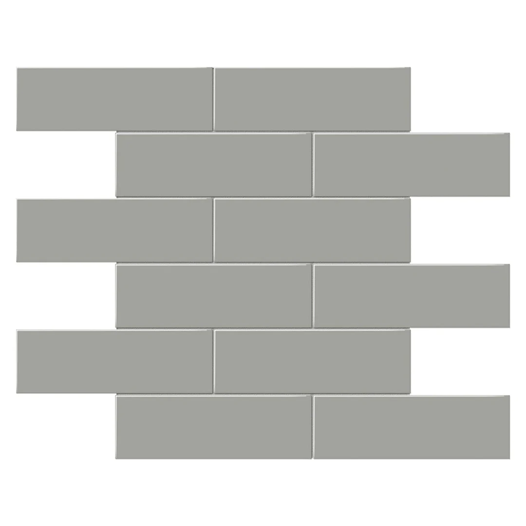 Soho Cement Chic Matte Brick, 2" x 6" - Ceramic Tile
