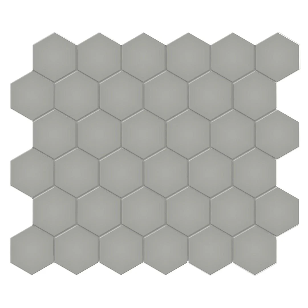 Soho Cement Chic, 2" Hexagon - Ceramic Tile