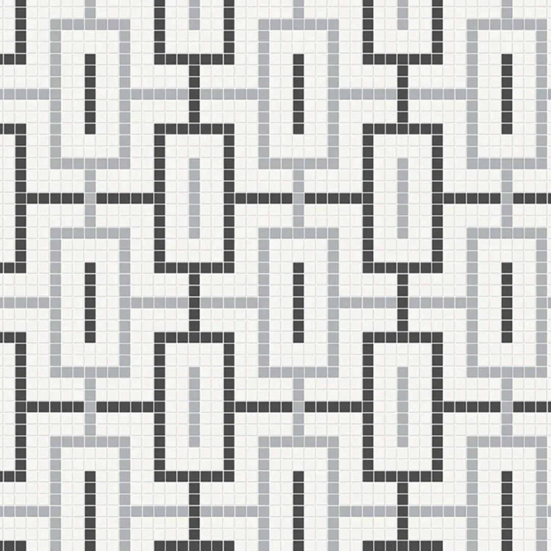 Soho Chain Dawn Blend, Mosaic - Ceramic Tile