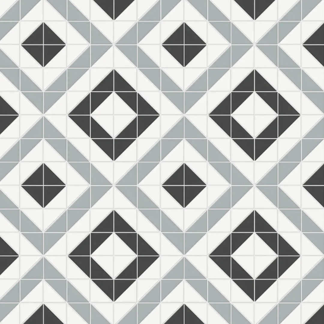 Soho Cubic Dawn Blend, Mosaic - Ceramic Tile