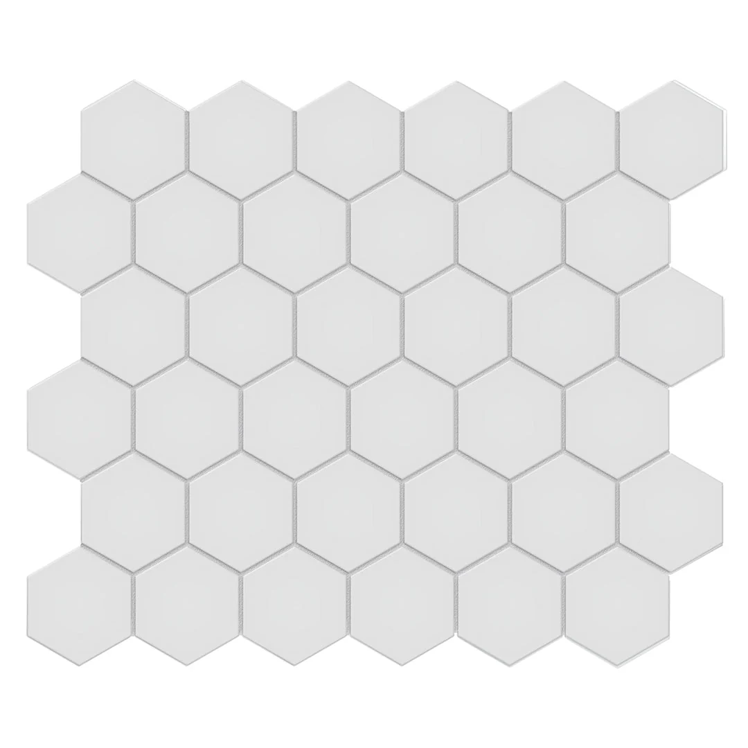 Soho Gallery Grey, 2" Hexagon - Ceramic Tile
