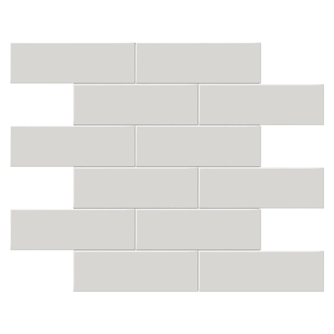 Soho Halo Grey Matte Brick, 2" x 6" - Ceramic Tile