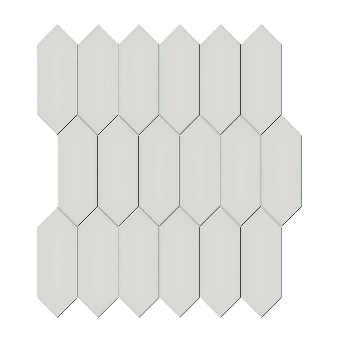 Soho Halo Grey Matte, 2" x 5" Picket - Ceramic Tile