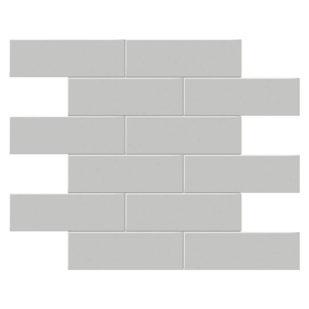 Soho Loft Grey Matte Brick, 2" x 6" - Ceramic Tile