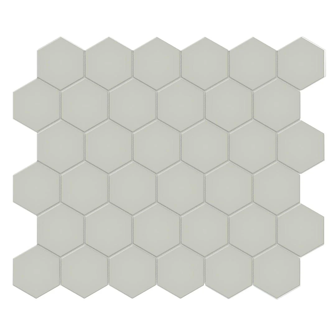 Soho Soft Sage, 2" Hexagon - Ceramic Tile