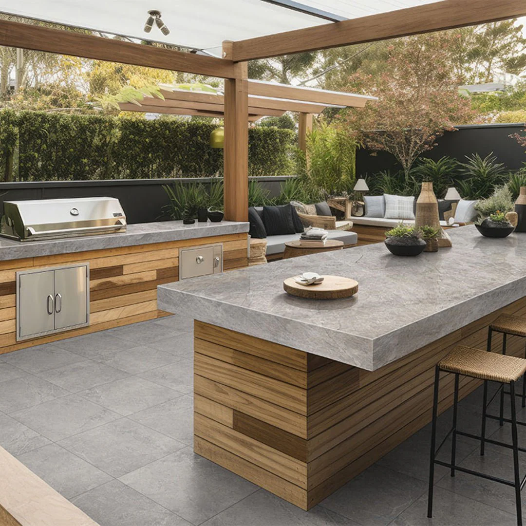 Soreno Grigio, 24" x 24" - 2CM Outdoor Porcelain Paver - Image 2