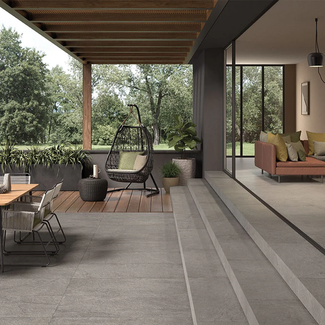 Soreno Grigio, 24" x 48" - 2CM Outdoor Porcelain Paver - Image 3