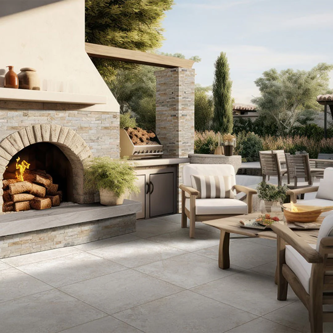 Soreno Ivory, 24" x 24" - 2CM Outdoor Porcelain Paver - Image 2